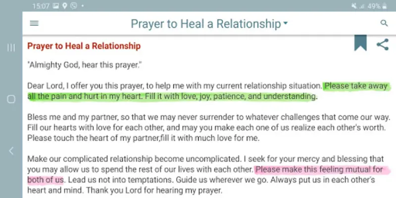 Prayer Book android App screenshot 3